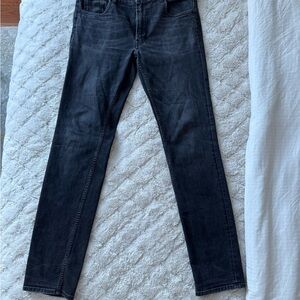 PRADA Men’s Slim Fit Jeans Black Stretch Denim Jeans